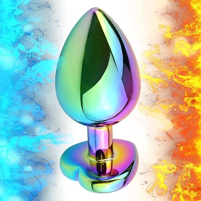 Anal Butt Plug Heart Stainless Jewel Butt Plug Sex Toy For Women Men Couple Gift