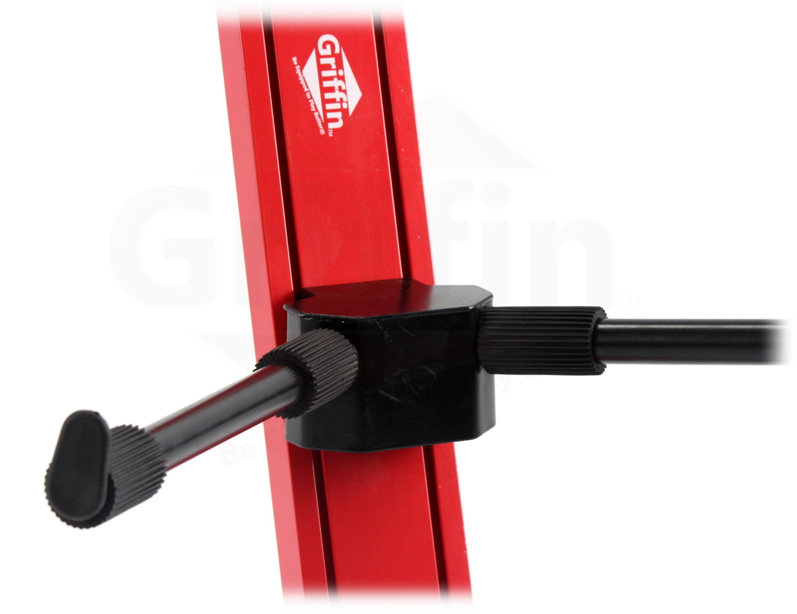 GRIFFIN Two Tier Column Keyboard Stand - Mic Boom 2 Arm Double Mount Studio Gear