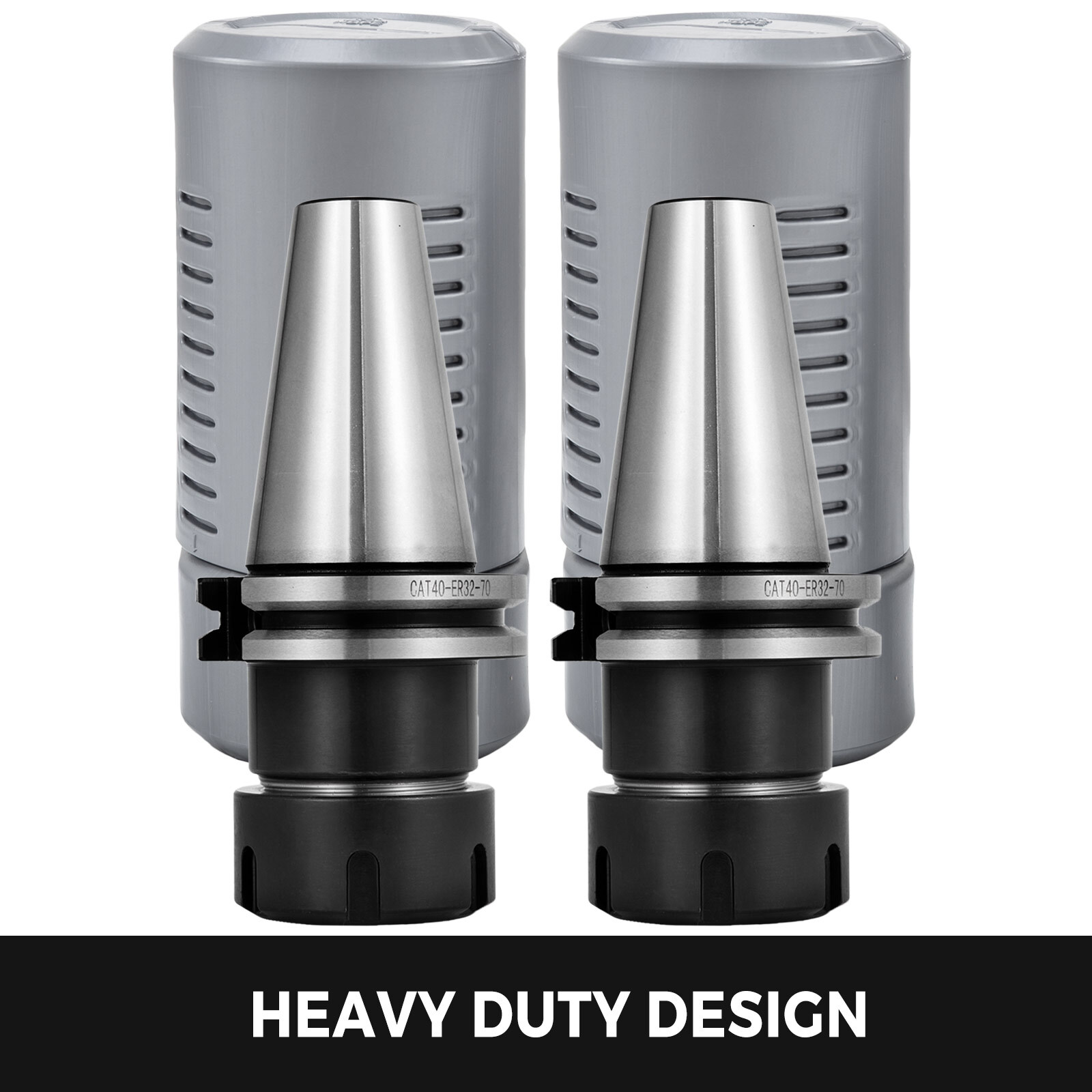 CAT40 ER32 Collet Chuck 5PCS 2.75'' Gage Length 8000RPM Chuck Tool Holder Set