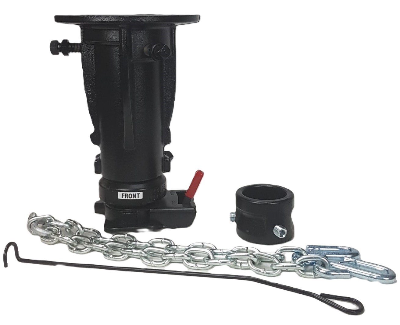 MADE IN THE USA 5th Wheel to Gooseneck Adapter 12-16" Adjustment, 20K lbs. GVW