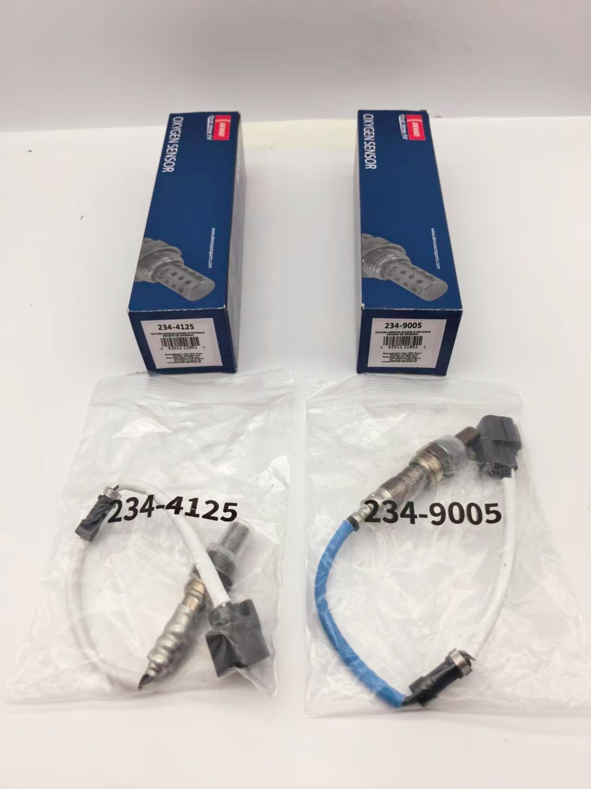 2Pcs Air Fuel Ratio Up&Downstream Oxygen O2 Sensor For 2002-2004 Honda CR-V 2.4L