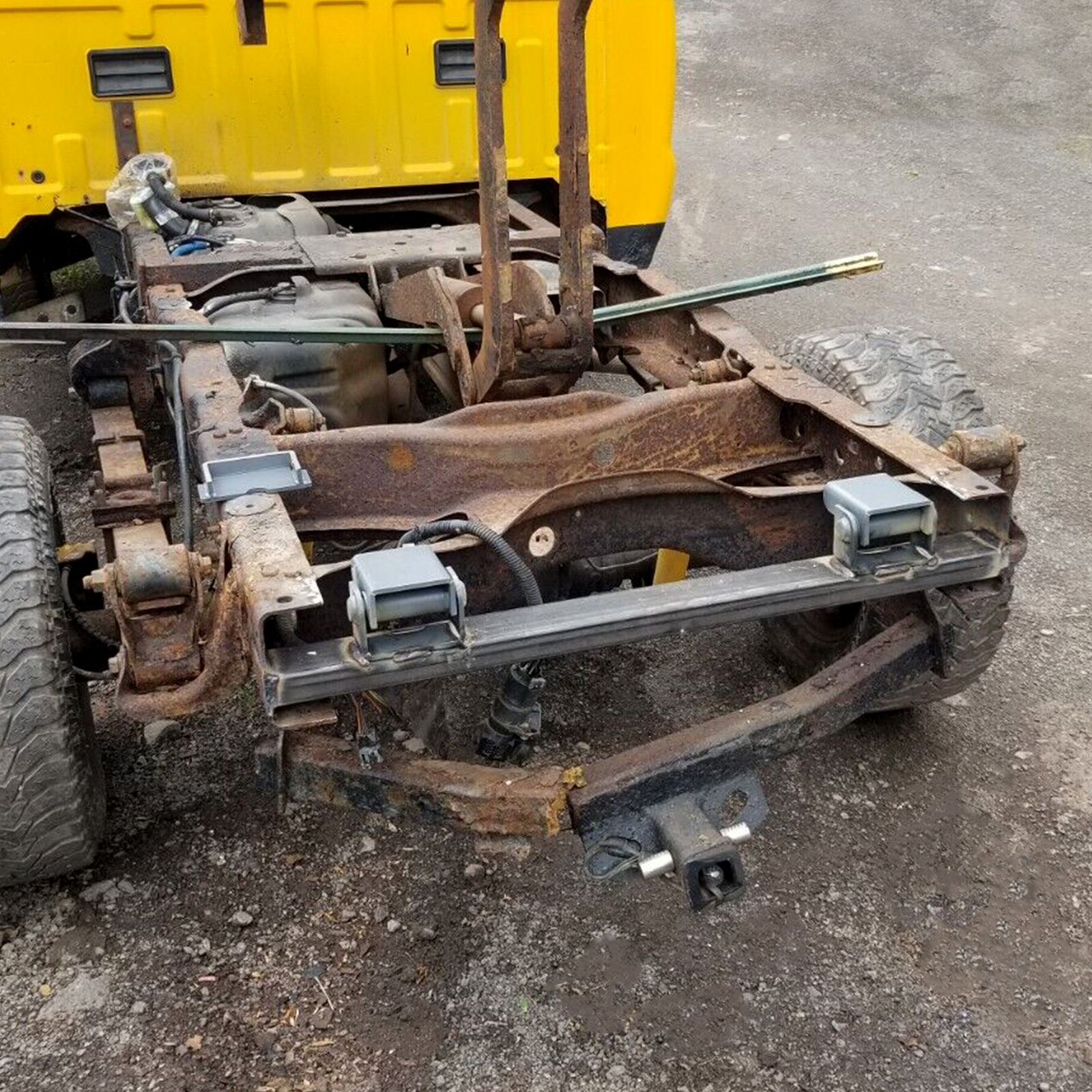 2X Dump Truck Trailer Dump Body Hinges Heavy Duty Steel Weld on Powder Coated