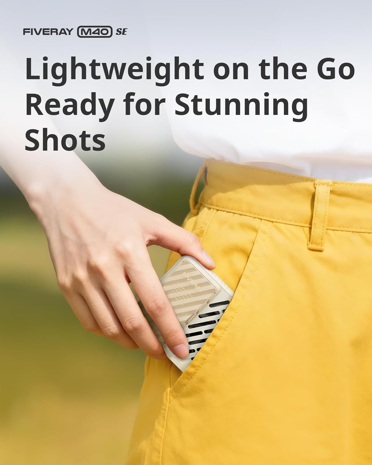 Zhiyun M40 SE Combo 40W 2700K-8500K Pocket LED Video Light Photography Light