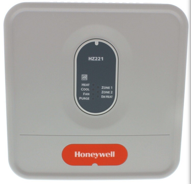 Honeywell HZ221 True Zone Control Panel 24VAC 2 Zones