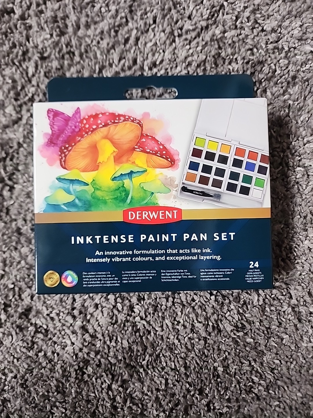 Inktense Paint Pan Set, Assorted Colors, 24 Count (2306318)