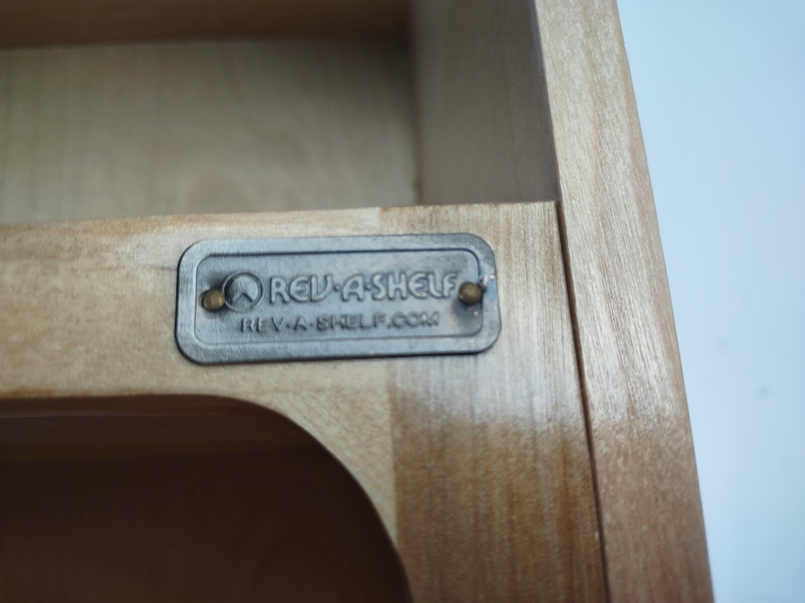 Rev-A-Shelf 4WCSC1535DM1 Single 35 Qt Pull Out Kitchen Cabinet Waste - NO BIN