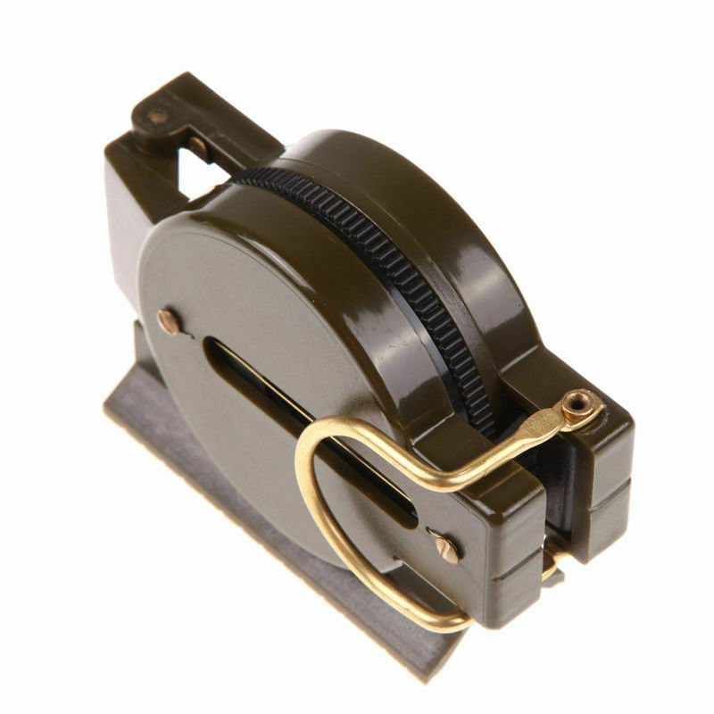 New US Metal Pocket Army Style Compass Military Camping Hiking Survival Marching