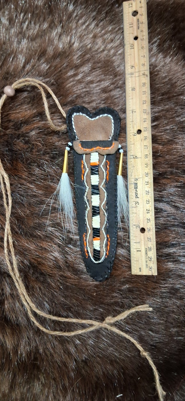 Native American Neck Knife Sheath