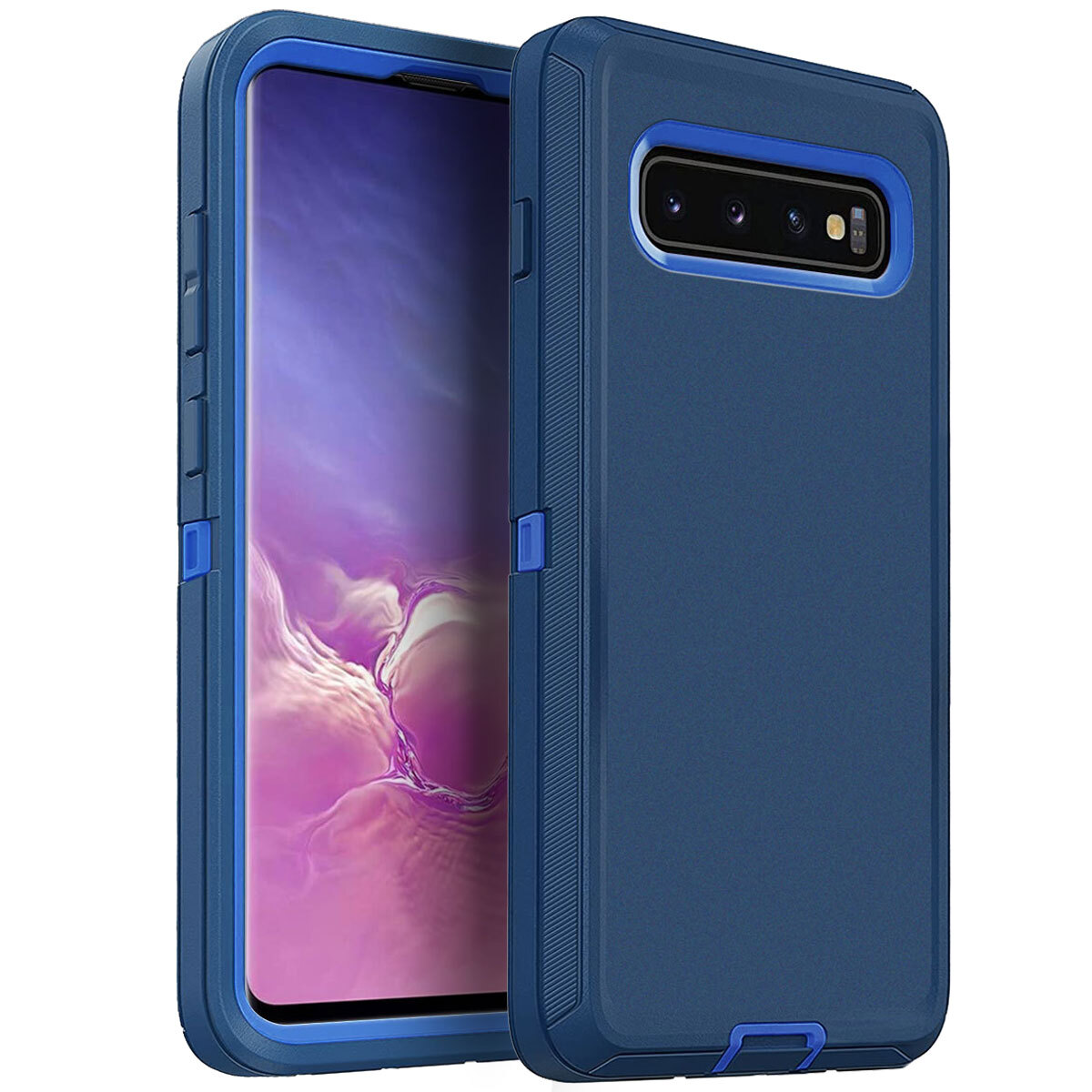 For Samsung Galaxy S10 Plus/S10e/S10 Heavy Duty Phone Case Shockproof Hard Cover