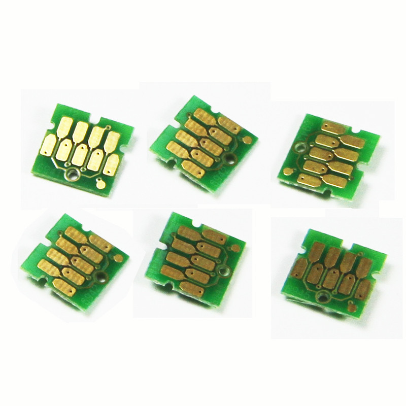 18pc/3set of  KCMY/WH/WH One Time Chips For Epson SureColor F2000/F2100 Printer