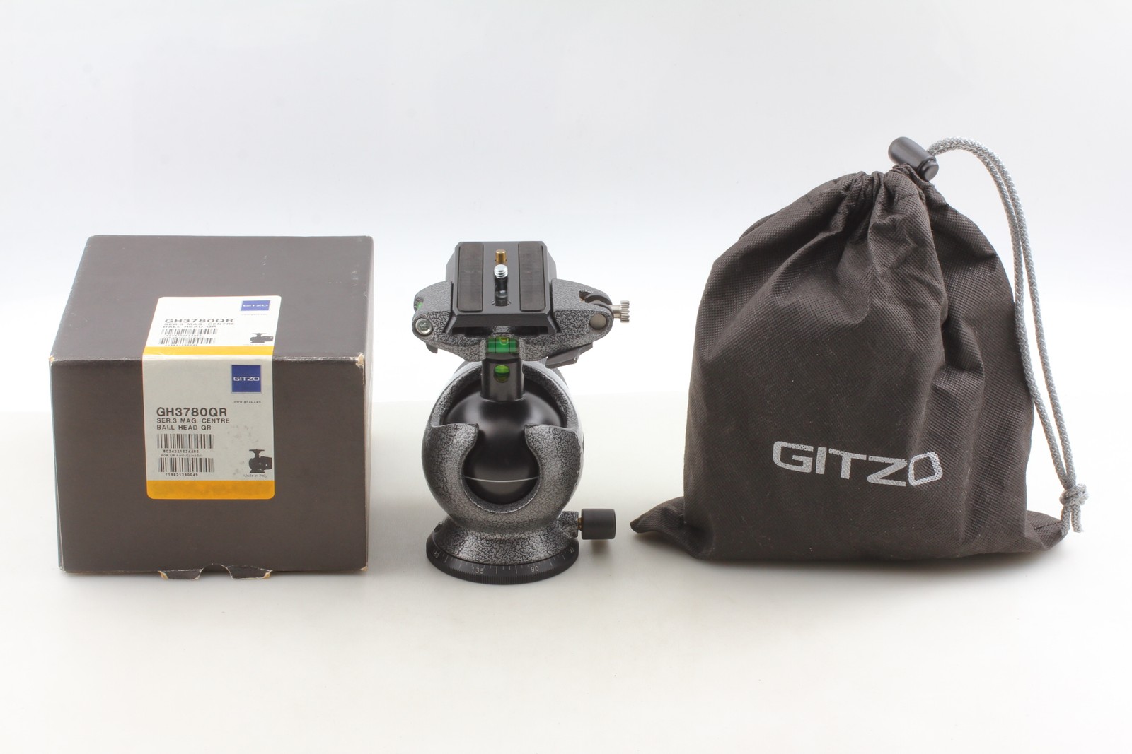 [MINT] Gitzo GH3780QR Series 3 Magnesium Ball Head Quick Release From JAPAN