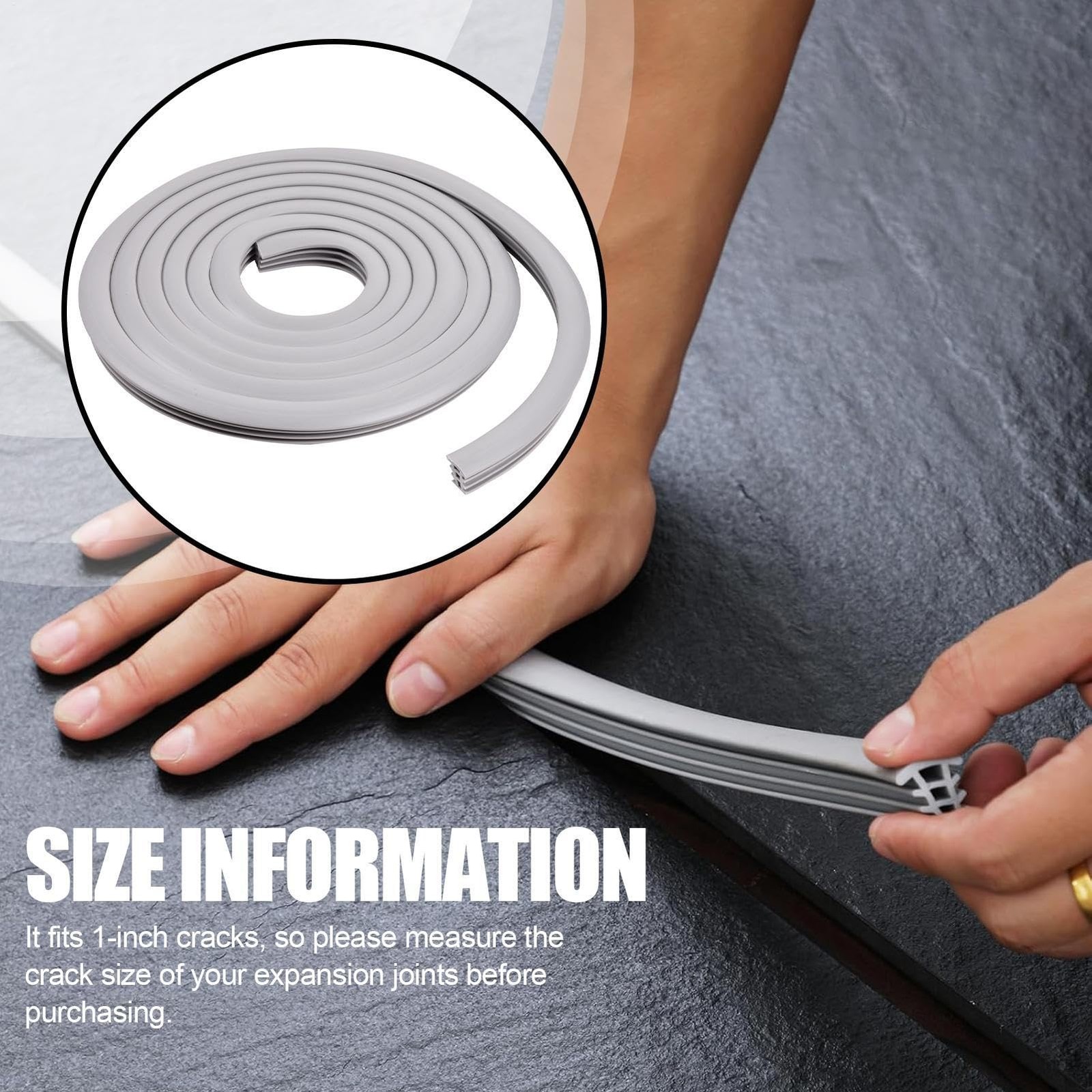 Expansion Joint Filler for Driveway | Rubber Strip Concrete Expansion Joint