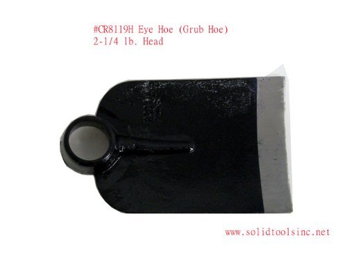 Forged Eye Hoe Head! Grub Hoe! Drop Forged! Standard Eye! Heavy Duty! NEW!