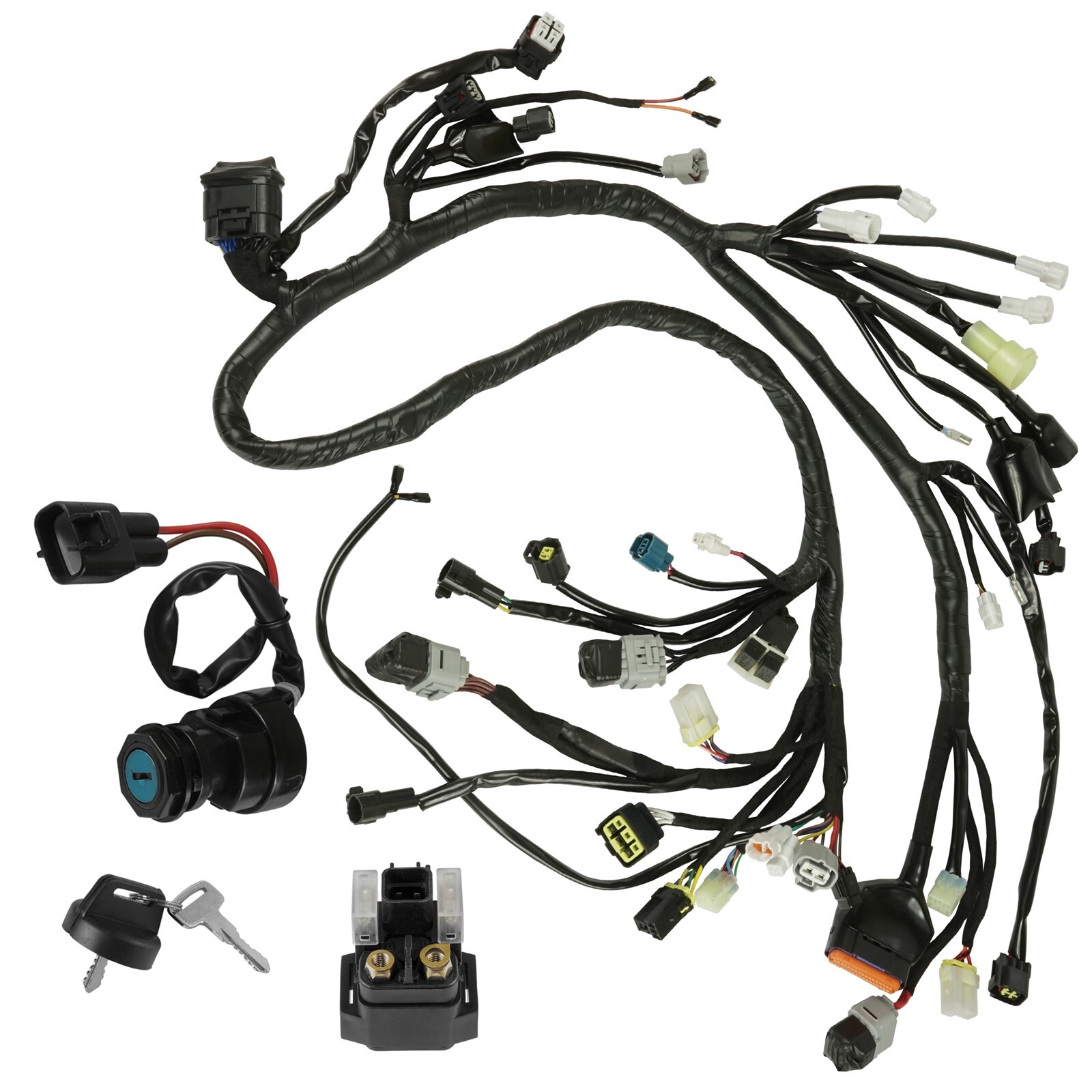 Wiring Harness Switch Key Relay for Yamaha YFZ450R / YFZ450R SE 2014-2020