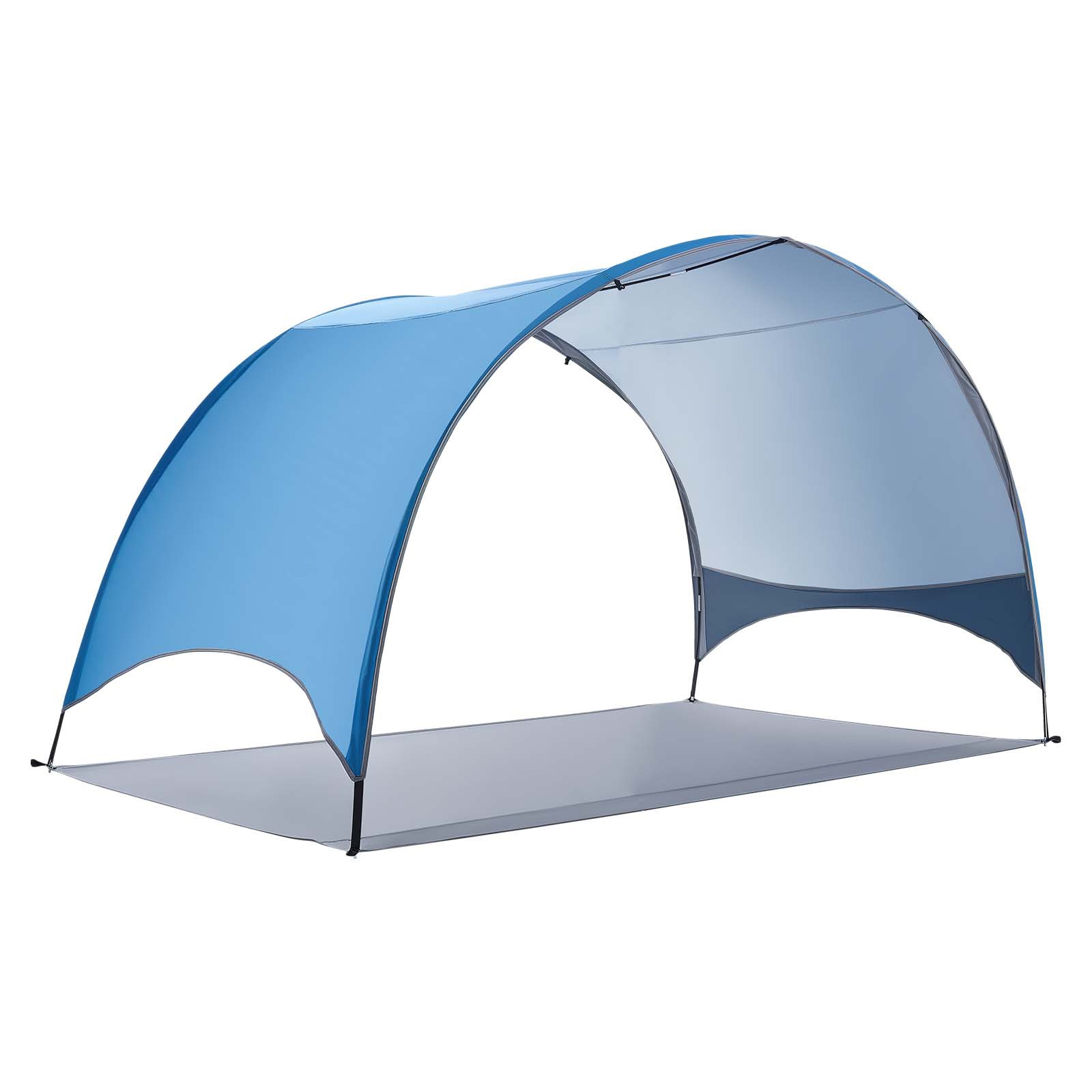 Uimoso Beach Tent Sun Shelter Canopy for 4 People with UPF 50+ Protection