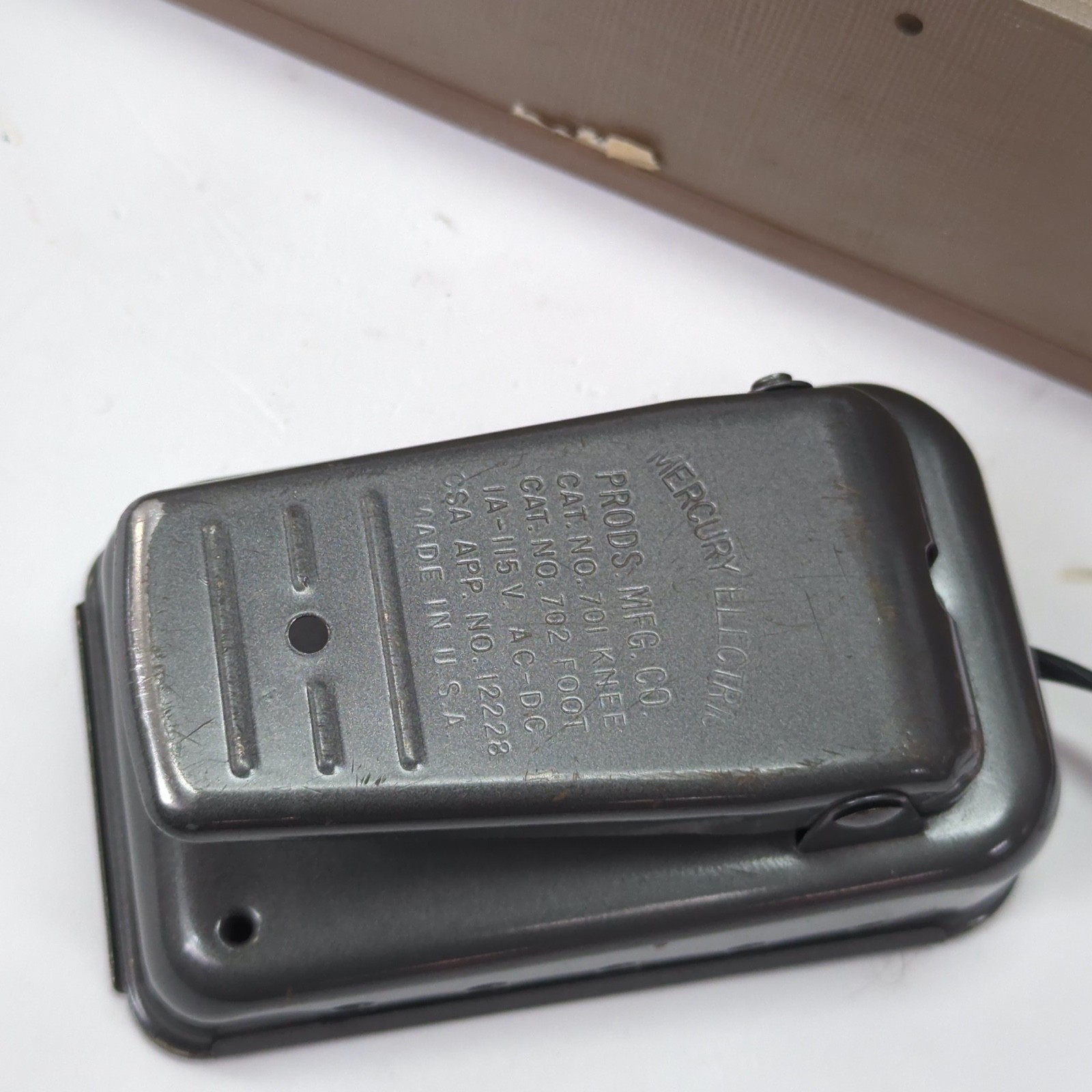 Vintage Brother Model 190 Turquoise Metal Case Robust Durable Straight Stitch