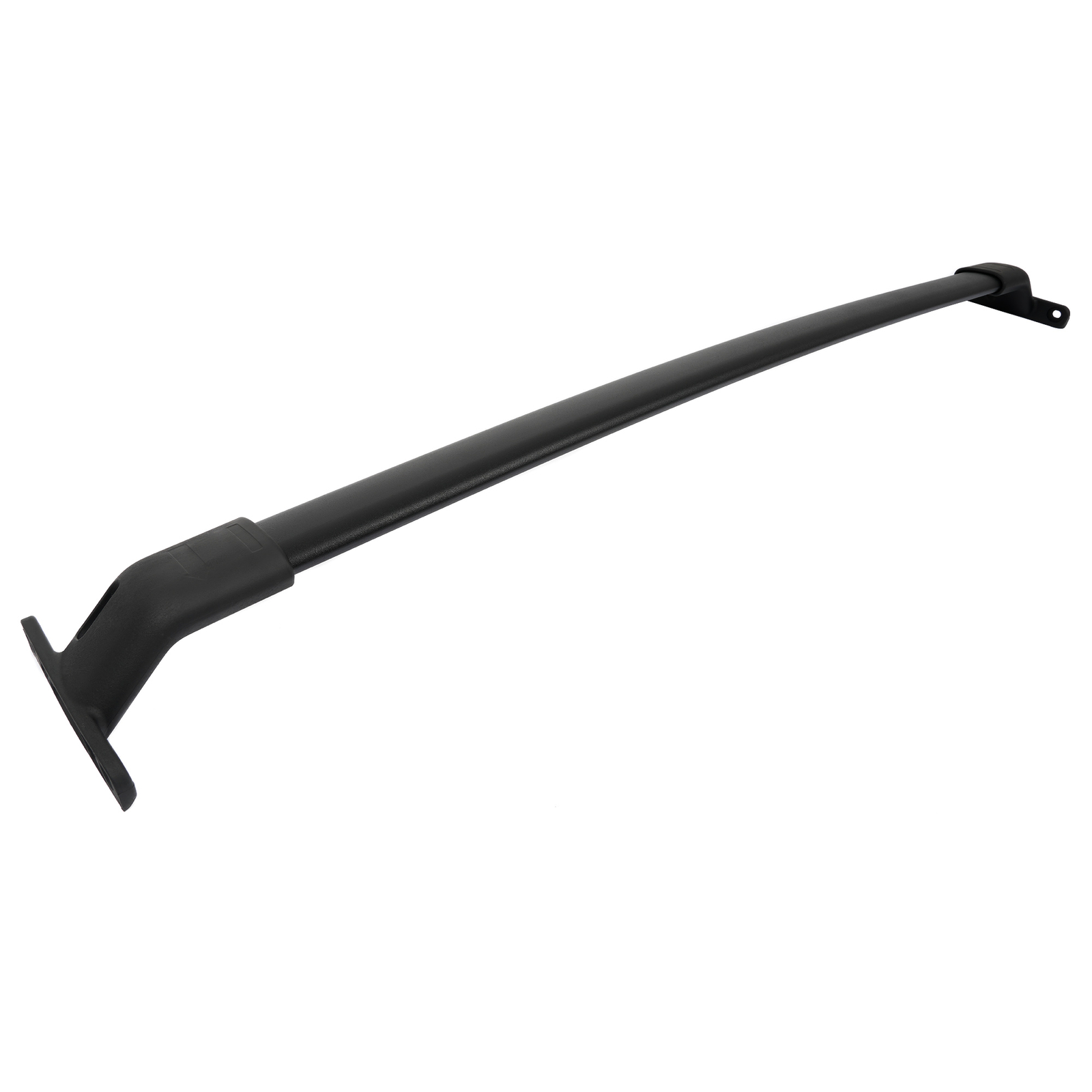 Roof Rack Rail Crossbars Black Set 2-pc w/ Hardware For Ford Expedition 18-24