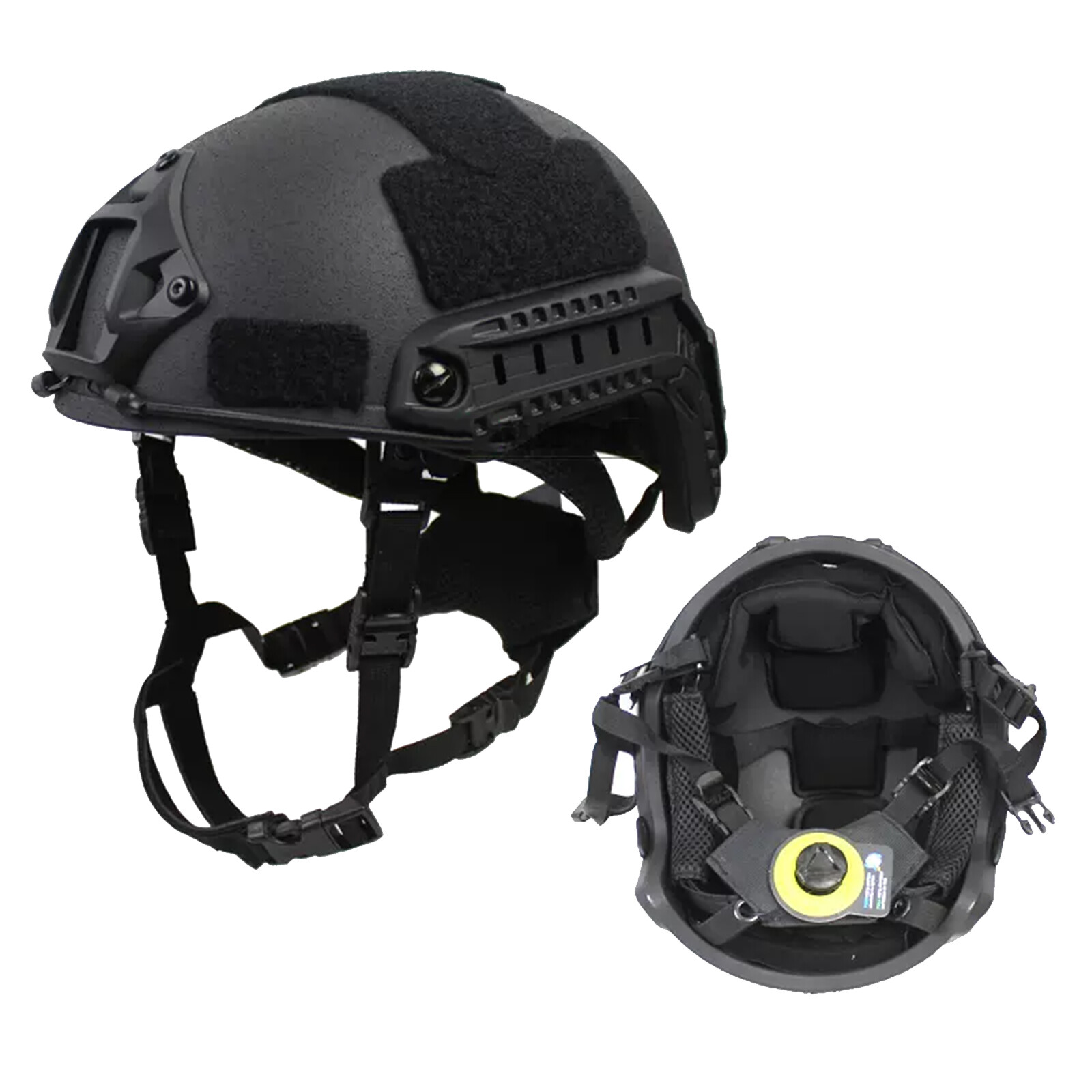 NIJ IIIA Ballistic FAST Helmet UHMW-PE Tactical Helmet with Liner Option New