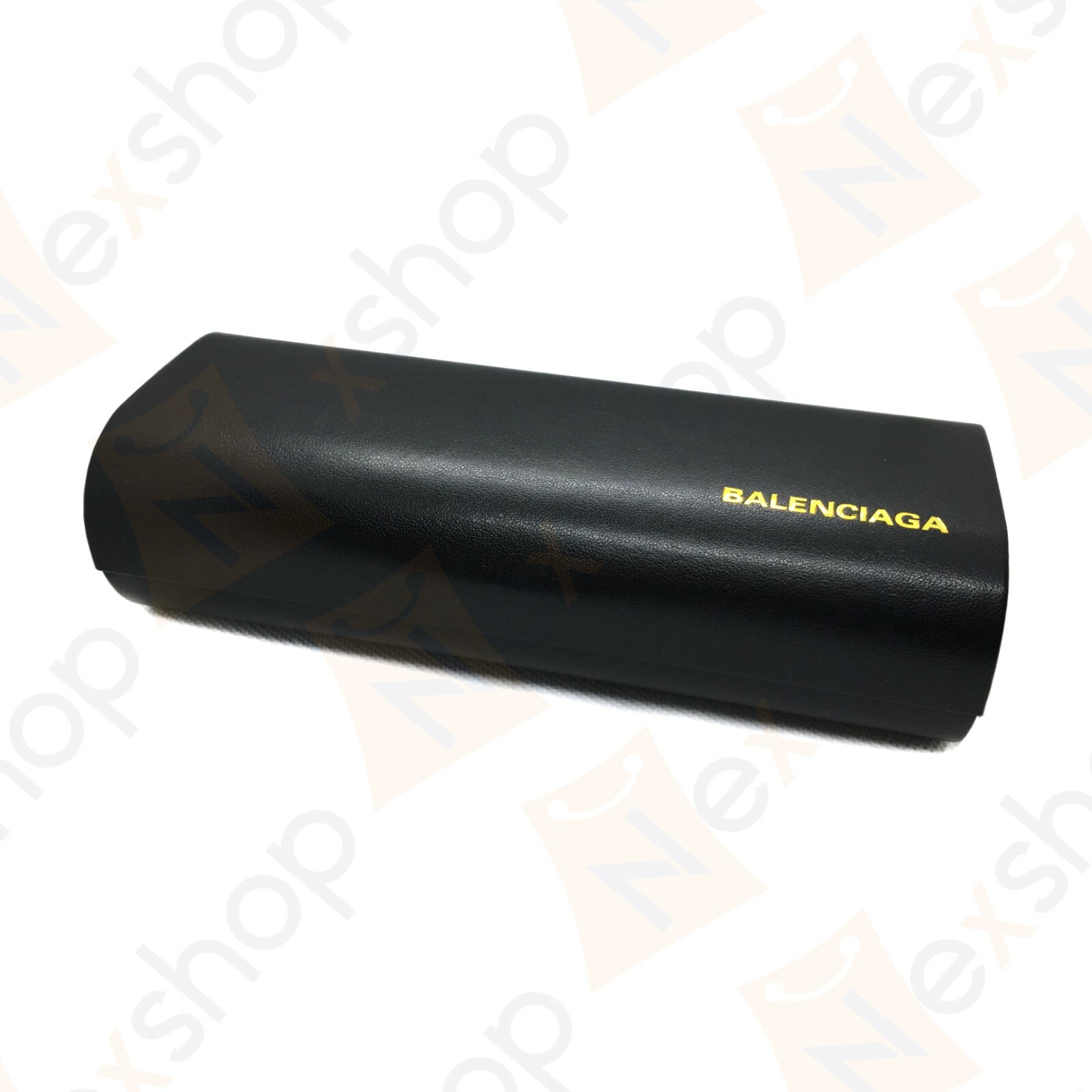 Balenciaga Sunglasses Eyeglasses Leather Hard Case w/ Cleaning Cloth & Gift Box