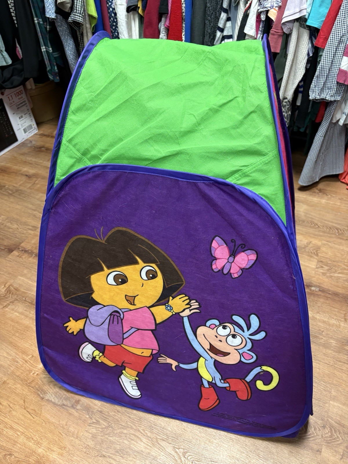 RARE 2006 Dora The Explorer hideaway play structure indoor outdoor Boots