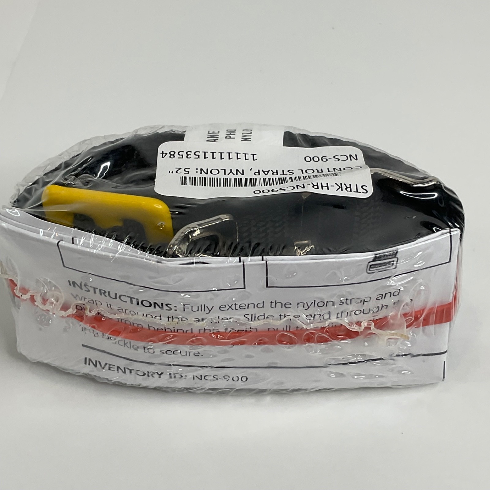 Humane Restraint Nylon Control Strap NCS-900 53" Long Vehicle leg restraint