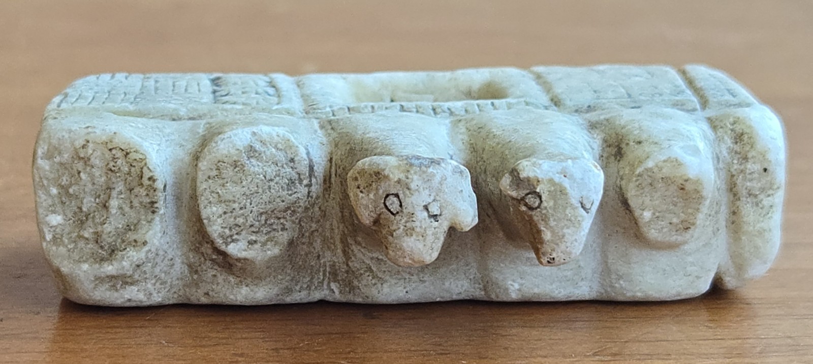 Antique Andean Carved Stone Illa Talisman Amulet Pre-Columbian Peru Andes