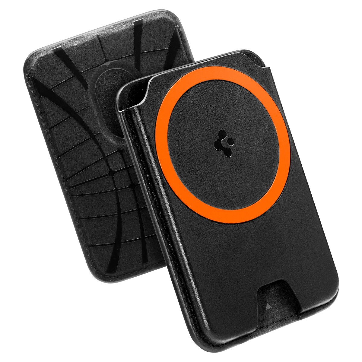 For iPhone | Spigen MagSafe Card Holder Valentinus Dual Magnets 3 Cards MagFit+