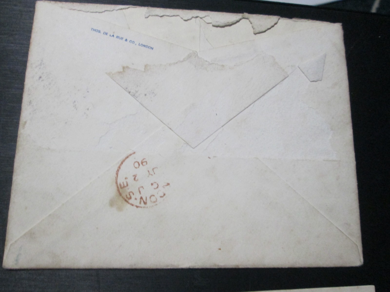 QV 1890 Uniform Penny Postage Jubilee One Penny card & envelope, Lombard St