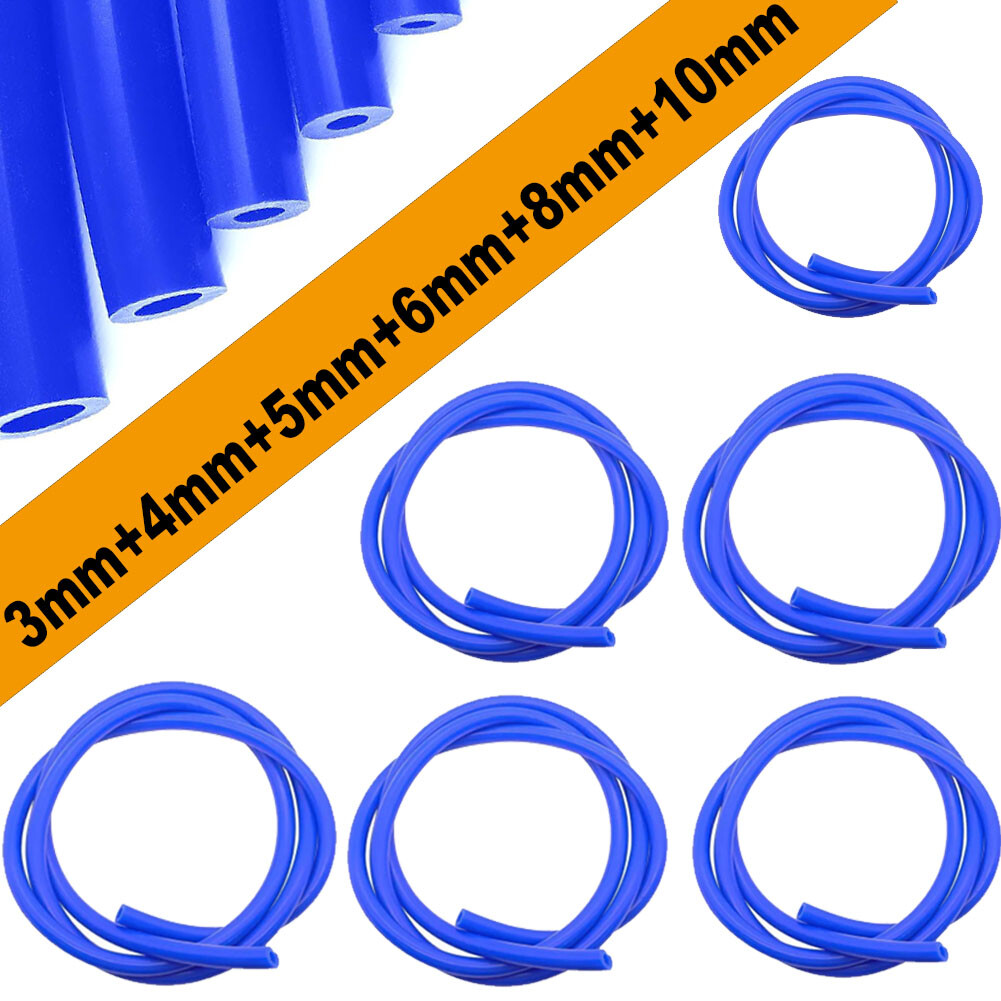 6PACK Car Vacuum Hose Automotive Silicone Vacuum Hose line Kit High Performance