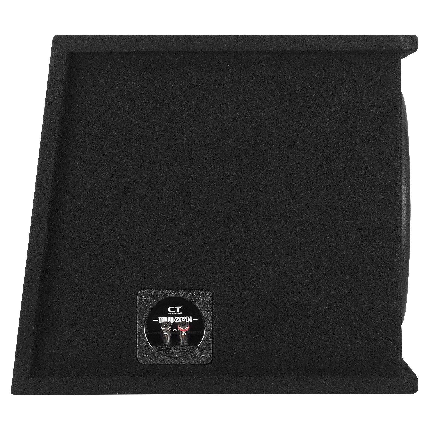CT Sounds Dual 12” 2600W Loaded Tropo Series Subwoofer Box - TROPO-2X12D4
