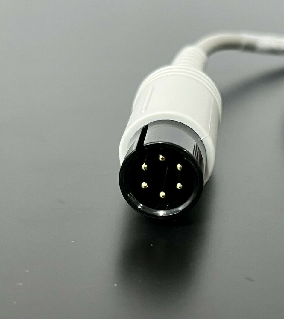 Datascope Passport 2 ECG Cable 6 Pin 3 Leads Snap AHA - Same Day Shipping