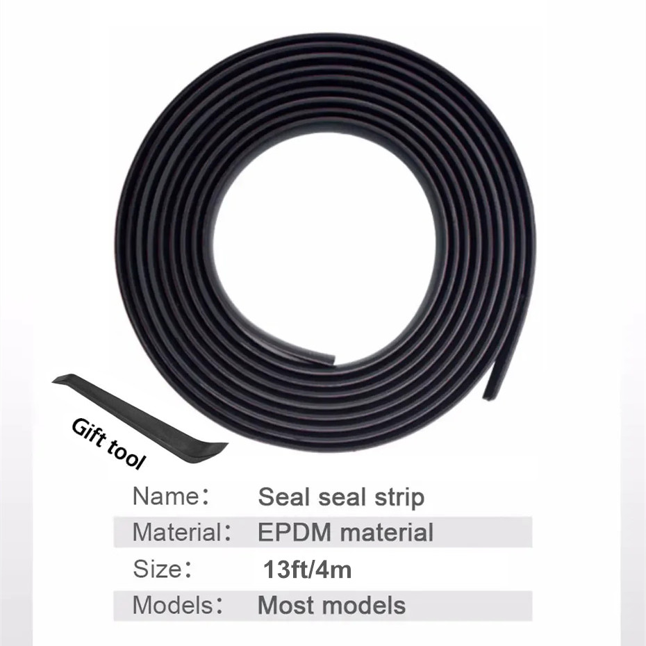 13ft V-Shape For Nissan Window Edge Moulding Trim Weatherstrip Seal Strip Rubber