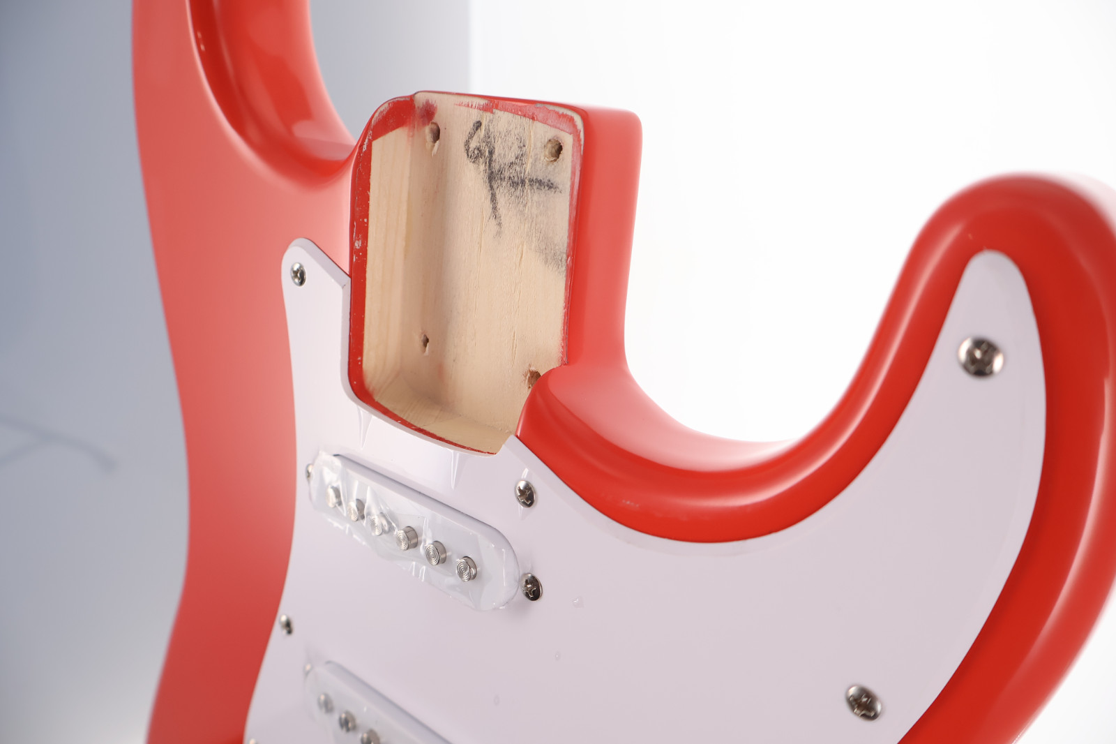 Squier Stratocaster Body Sonic Series Fiesta Red Finish Fully Loaded