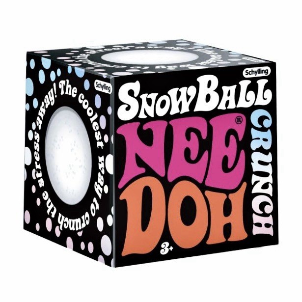 ULTRA SUPER RARE NeeDoh Snowball Crunch Stress