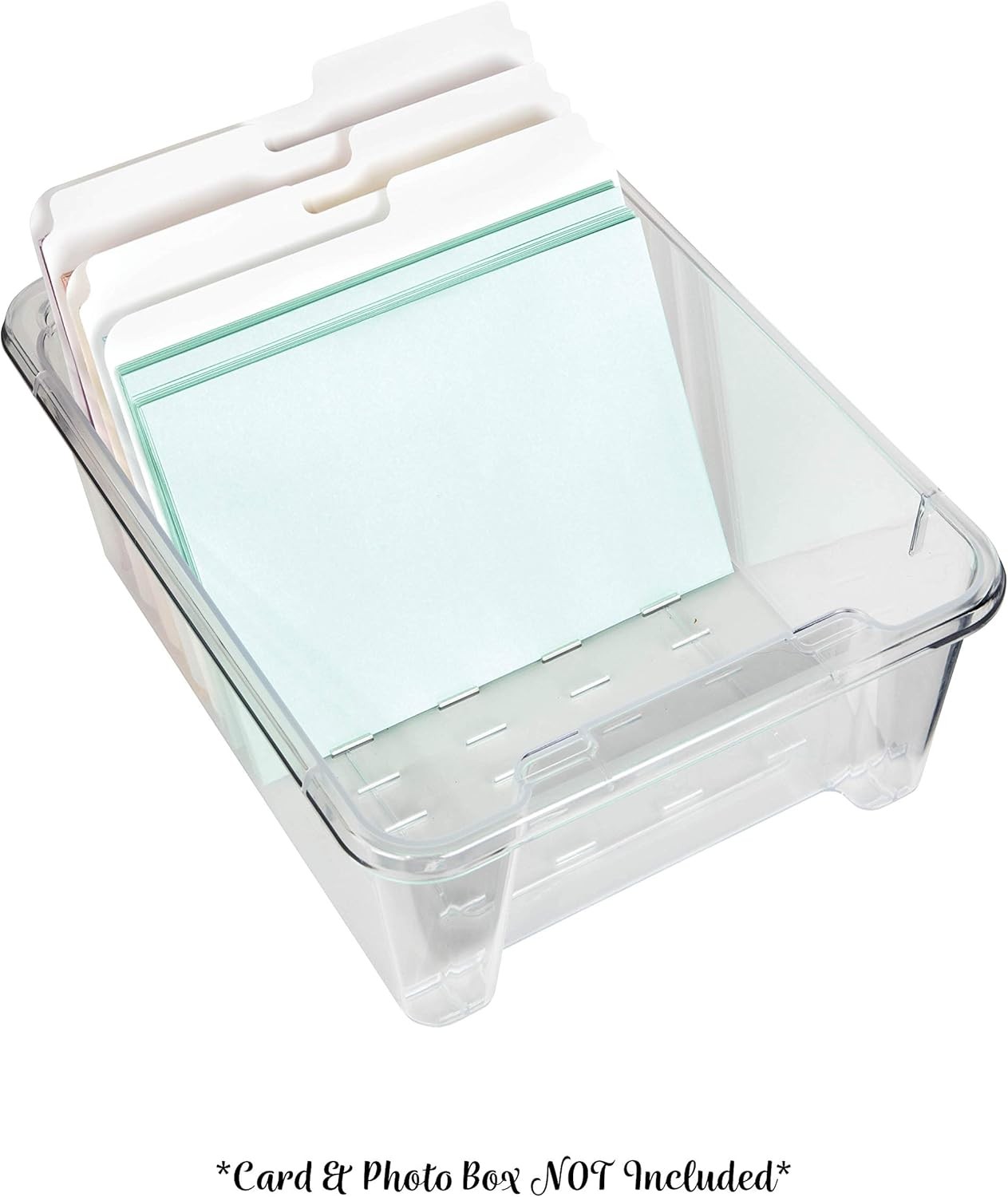 ArtBin 6951AG Card and Photo Divider Pack, White, 16 Dividers