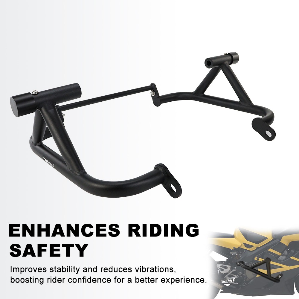 Crash Cage Stunt Engine Protection Bar Black Fit For Honda CBR600F/F4i 1999-2007