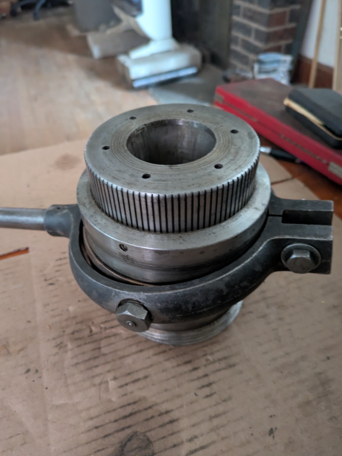 PRATT BURNERD HAND LEVER COLLET CHUCK L-0 TAPER MOUNT