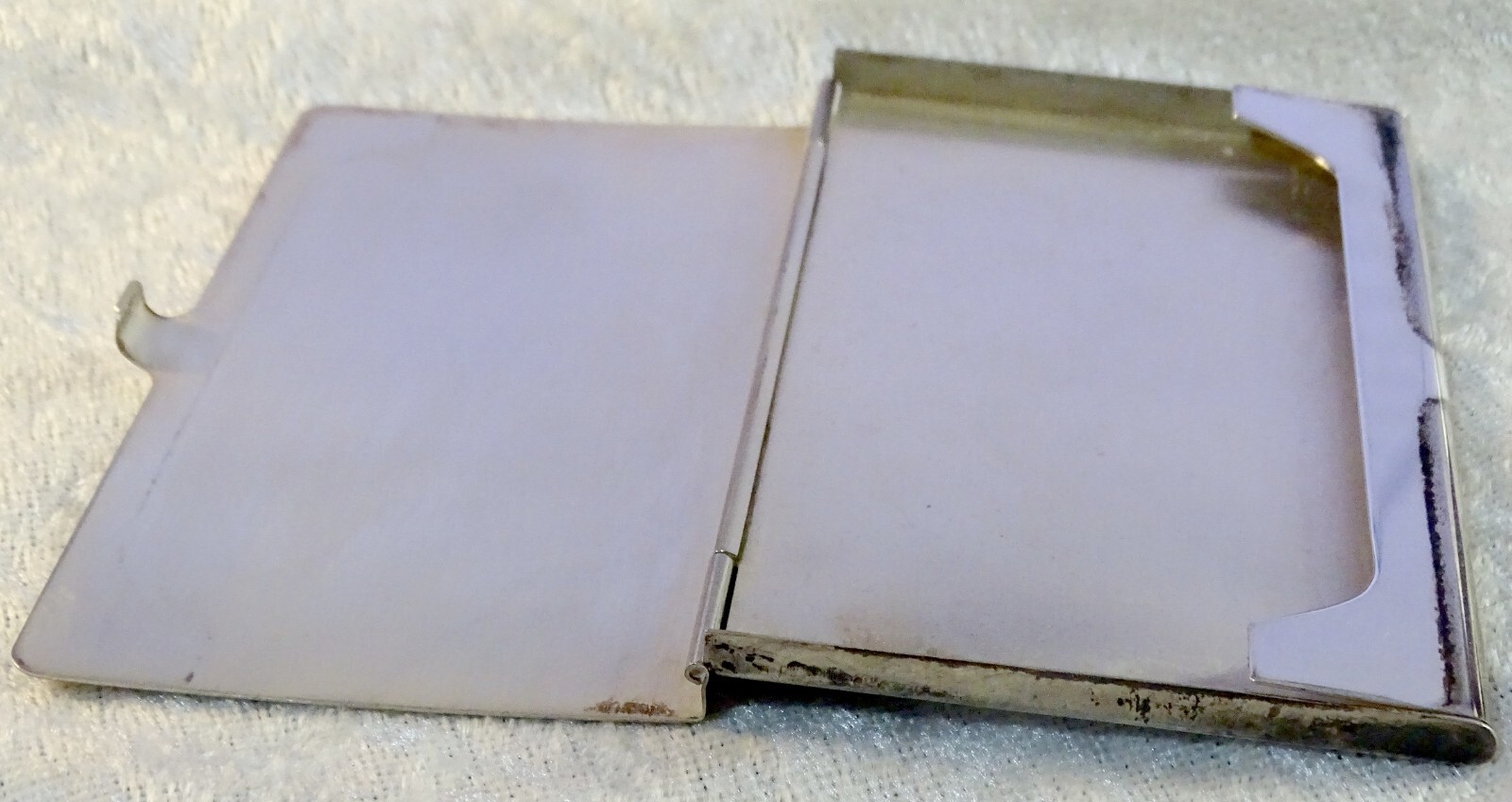 Reed & Barton Sterling Card Case "Diplomat" No Monogram or Removal 2oz.