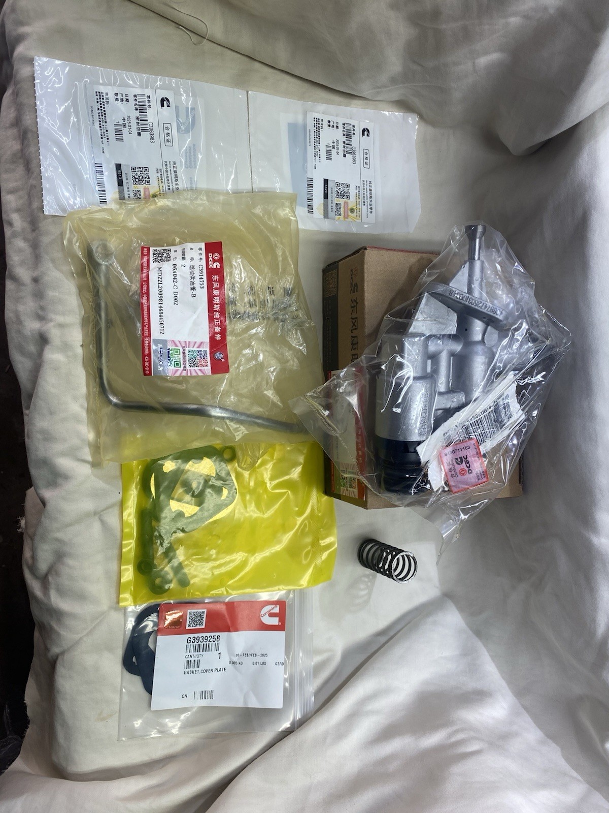 HVLP Fuel Pump Kit For 1st Gen Dodge Cummins VE 89-93 Genuine DCEC 30mm 15-16PSI