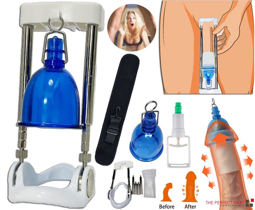 Super Penis Enlargement Extender Vacuum Stretcher Pump Hanger Bigger Enhancement