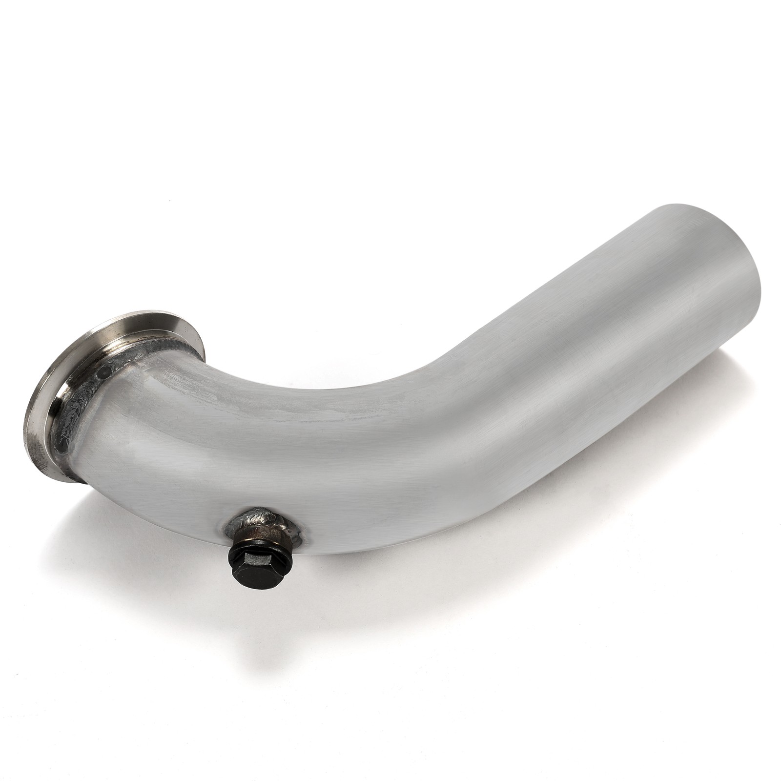 3" V-Band Adapter Down Pipe 90 Degree For Turbo HY35 HE351 409 Stainless Steel