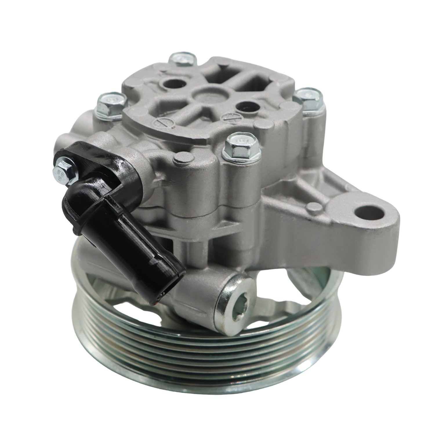 Power Steering Pump W/ Pulley For 2008-2012 Honda Accord EX LX L4 2.4L 21-5495