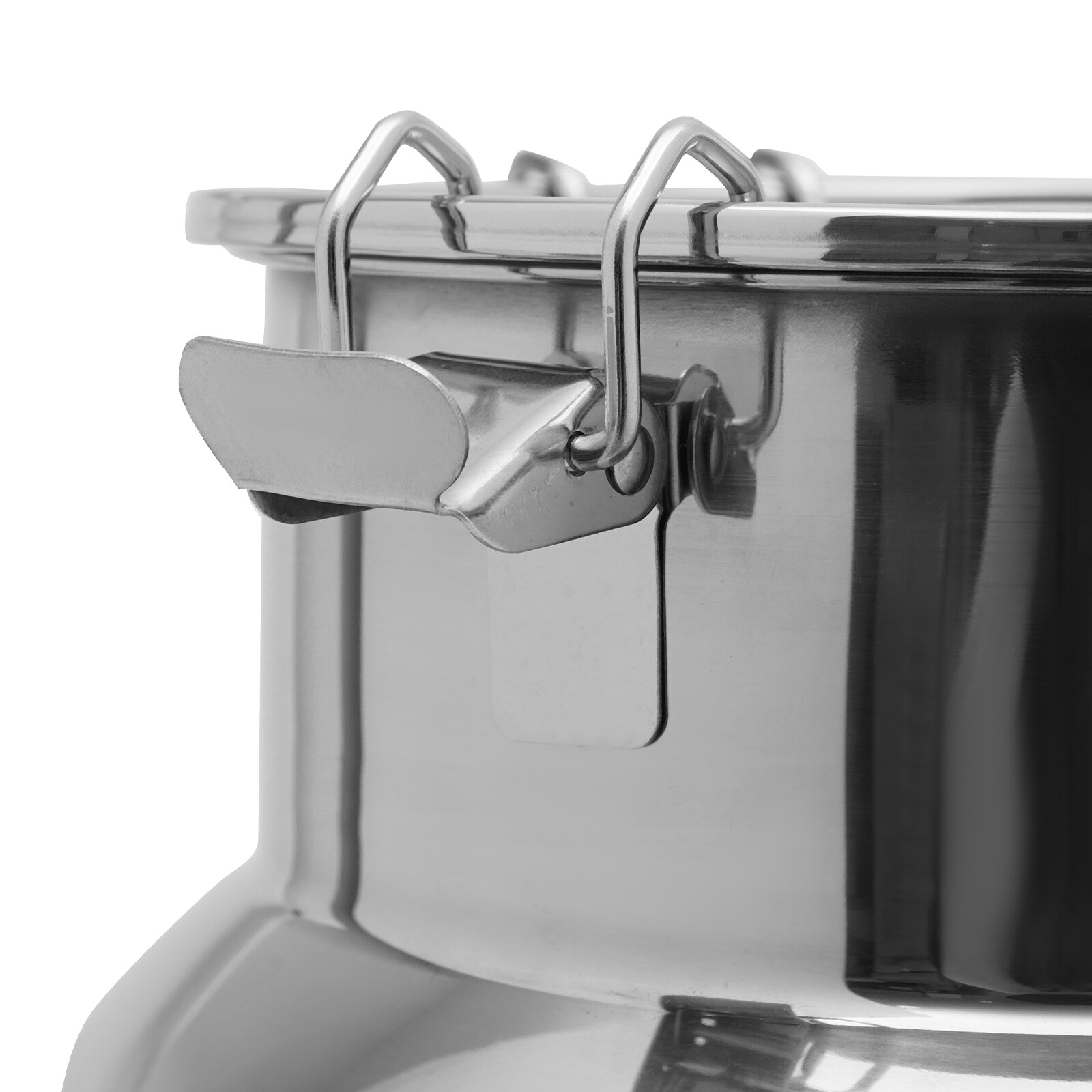 Beverage Drink Dispenser 304 Stainless Steel Milk Can Milk Transport Barrel