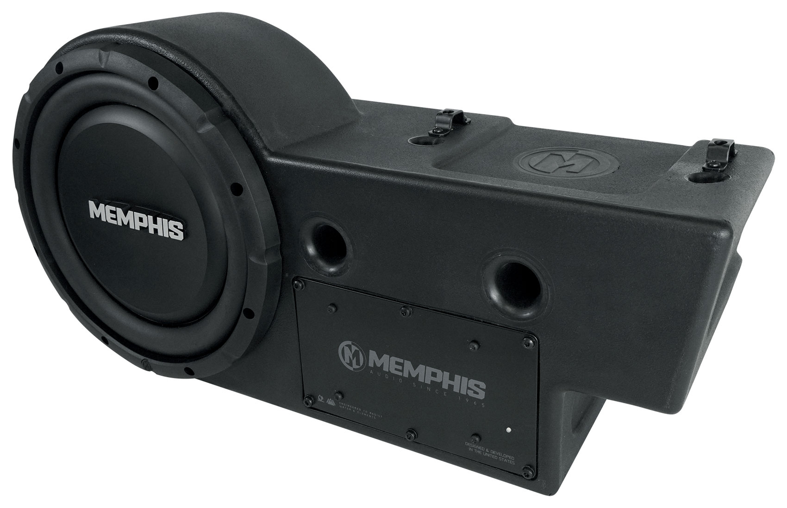 Memphis GEN10SE 400w 10" Powered Subwoofer+Enclosure For 2016+ Polaris General