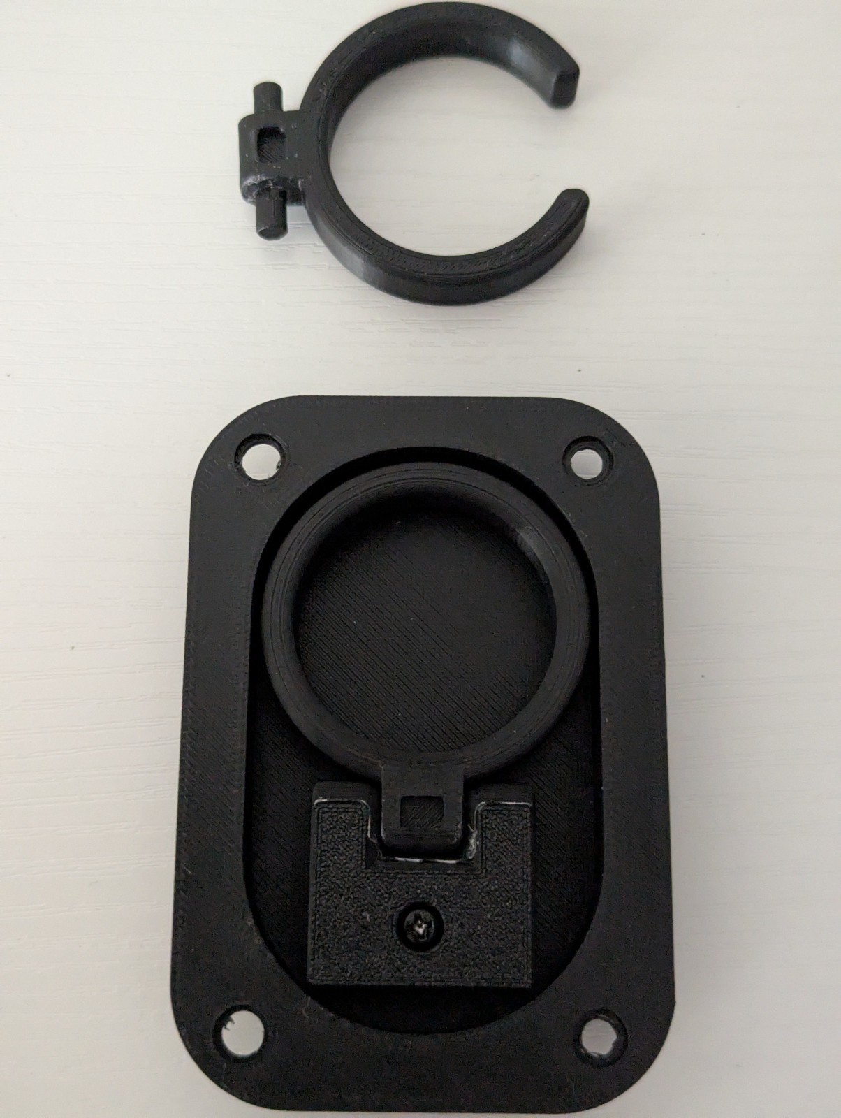 Moukey MTs10-2 Karaoke replacement microphone holder set -Black