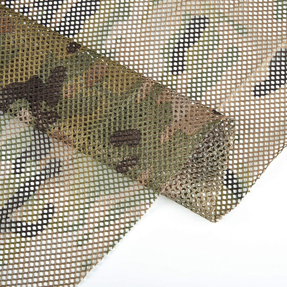 Hunting Blind 300D Durable Grid Mesh for Hunting,Camping,Sunshade,Shade,Disguise