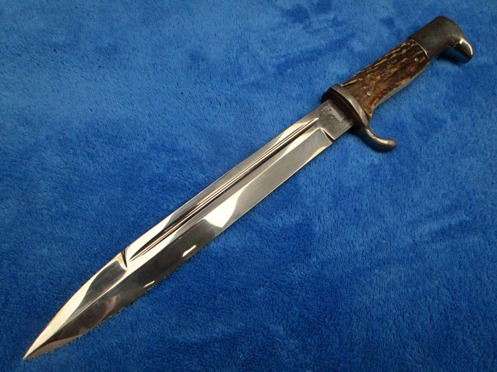 ORIGINAL WW2 GERMAN NCO DRESS BAYONET AND SCABBARD MAKER A.WINGEN SOLINGEN