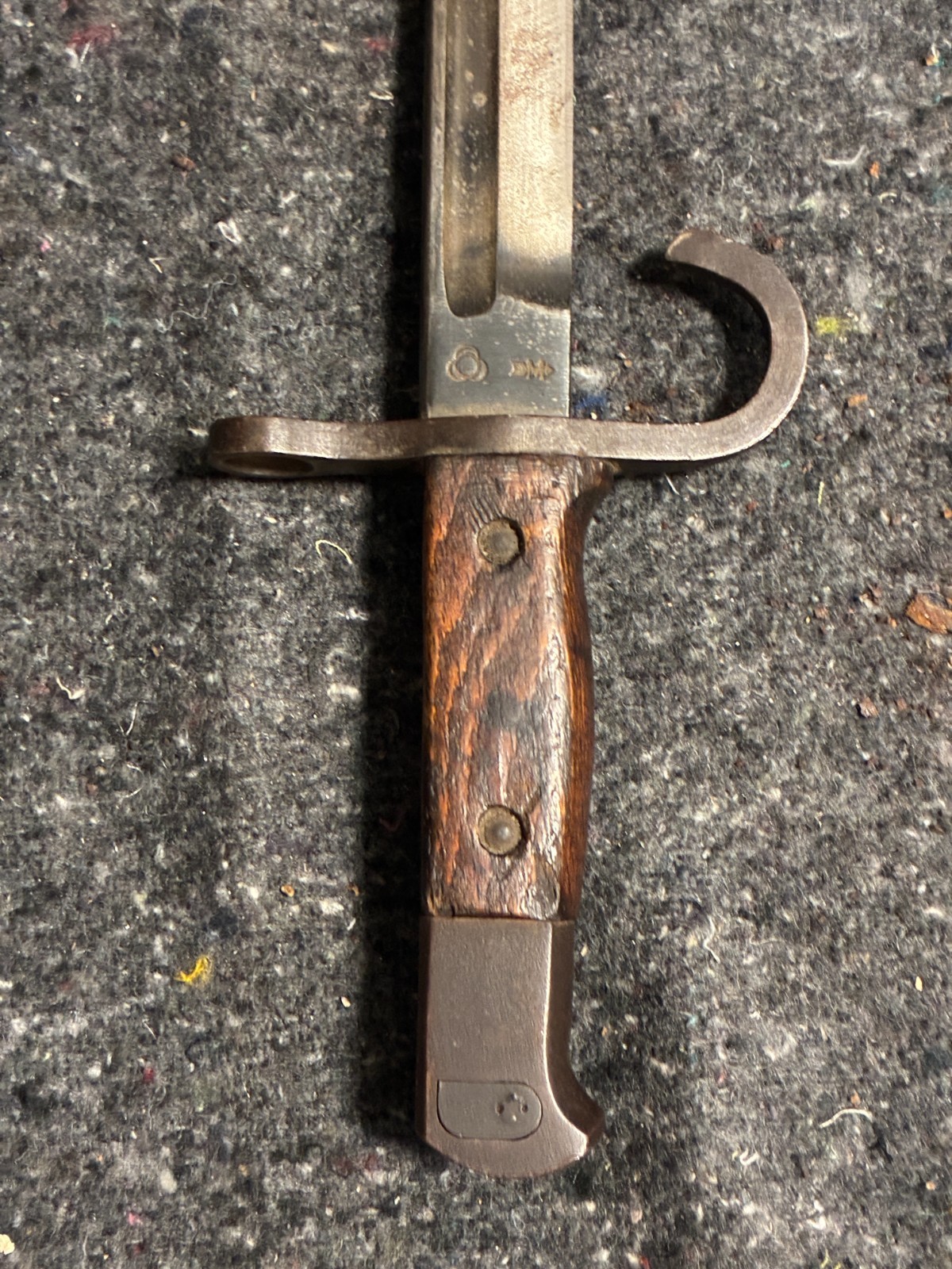 WW2 JAPANESE TYPE 30 ARISAKA BAYONET AND SCABBARD