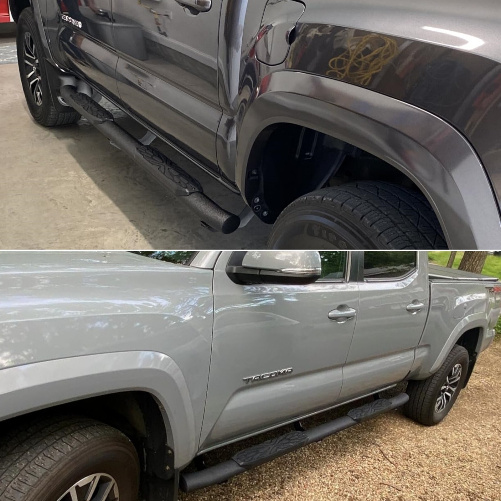 FOR 2011-2021 Jeep Grand Cherokee 3.5" Truck Step Curved Running Boards Nerf Bar