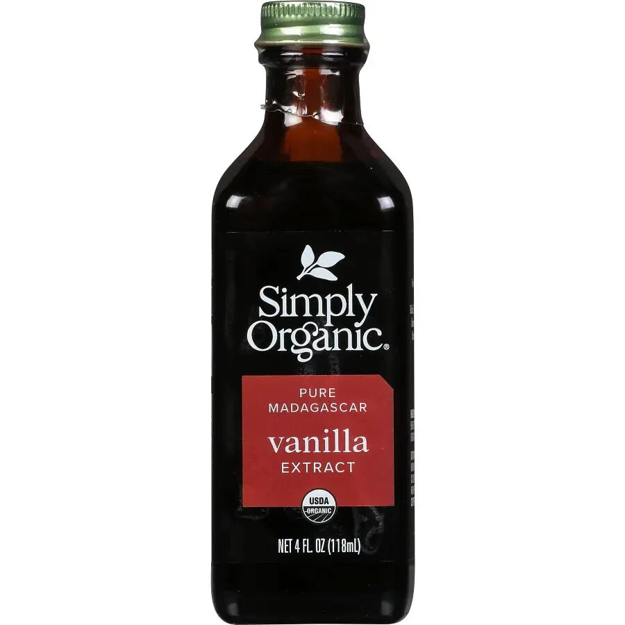 Simply Organic Pure Madagascar Vanilla Extract 4 FL OZ